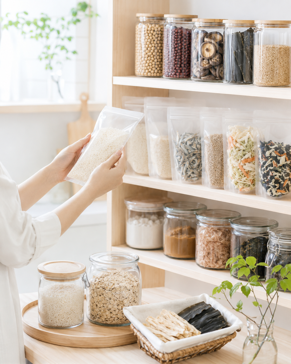 暮らしに寄り添う食品ストック